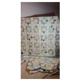 2 Early Crazy Cutters Quilt, Deteriorating, 2 for