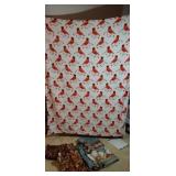 Very Soft Twin Size Cardinal Blanket, And 2 Soft