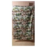 Vintage Quilted Twin Size Blanket