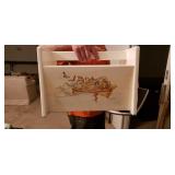 Toilet Paper Rack, Handpainted