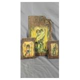 DeGrazia On Wooden Planks