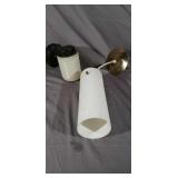 2 Designer Mid Century Light Fixtures