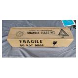 Set of 3 Triangle Flairs NIB