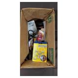 Box Full Of New Hose Clamps And Hardware