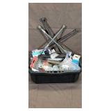 Two 4-Way Lug Wrenches, New Mower Tires, Plus New