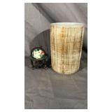 Neat Little Globe and Vase