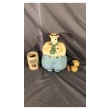 Vintage Cookie Jar, Snoopy and Stein