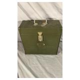 Metal Filing Box with Keys