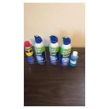 Canned Air, WD40 and Optic Cleaner