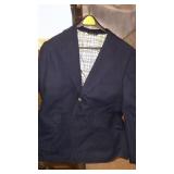 Myers Brothers Navy Suit Jacket Size 38R and