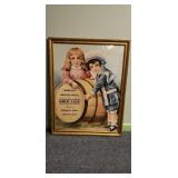 Gold Lace Advertising Pister Print