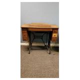 Antique Singer Sewing Machine Cabinet