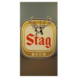 23" Stag Metal Beer Advertising