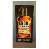 22" Knob Creek Whiskey Metal Sign