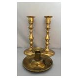 Brass Candlestick Holders