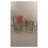 B&K Root-beer Mugs 1 Large and 1 Medium