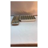 2- Vintage Aluminum Ice Trays