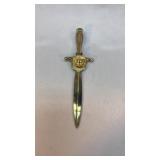 7 Inch Brass Letter Opener