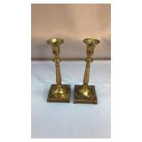 Pair of Brass Candlesticks