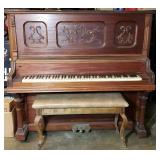 Beautiful Quality Schiller Piano, 1893-1905