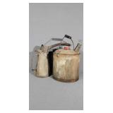 Antique Galvanized Cans