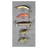 5 Nice Old Handmade Lures