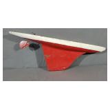 Keystone Mfg. Co. Hollow Boat  Sailboat, Early