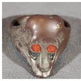 Strange Custom Skull-Ghost Ring