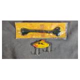 Vintage NOS Fishing Line And Mini Sonic Lure