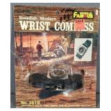 New Old Stock Vintage Swedish Wrist Compass