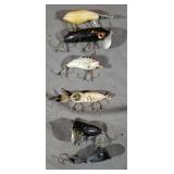 6 Nice Handpainted Lures in a Little Toolbox