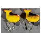 2 Very Good Condition Heddon Hi-Tails
