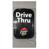 Lighted Double Sided Pizza Hut Sign