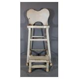 Cute Little Industrial Metal Stool