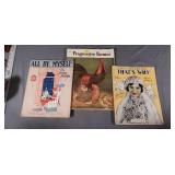 1950 Progressive Farmer Issue, 2pcs. Music