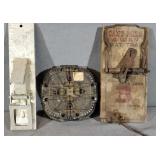 3 Vintage Unusual Mouse Traps