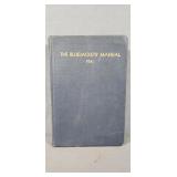 1943 WW2 Blue Jacket Manual