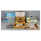 Huge Lot Of Old Fishing Supplies