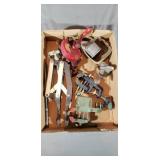 Hand Crank Grinder, 3 Clamps, Ashtray