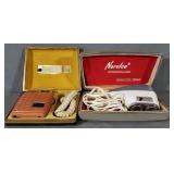 2 Very Nice Condition Vintage Electric Razors