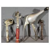 4 Unusual Vintage Can Openers