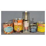 Mixed Nuts, Early Glass Windex Bottle, Planter