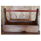 Early Wooden Tool Carrier