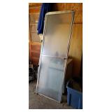 Tempered Glass Rolling Shower Doors