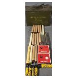 Cigar Tubes, Partial/Empty BB Containers, .45cal