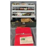 Tackle Box Full of Vintage Fishing