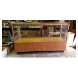 Antique Columbus Floor Model Showcase