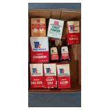 Antique Vintage Spice Tins