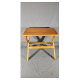 Wooden Adirondack Patio End Table