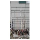16 Older Fishing Rods